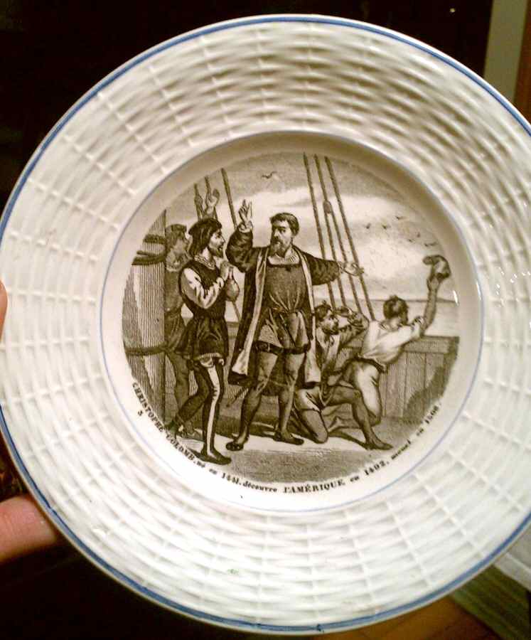 SGN44 Dinner Plate by Sarreguemines-1
