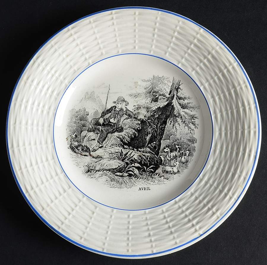 SGN44 Bread & Butter Plate by Sarreguemines-1