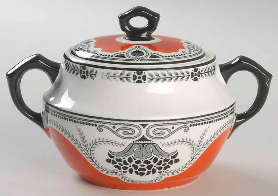 Tosca Sugar Bowl & Lid by Societe Ceramique-1