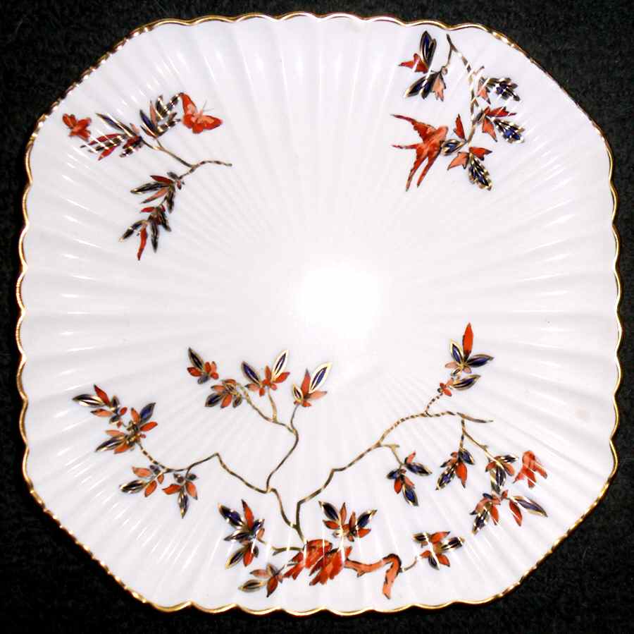 R3614 Square Cake Plate by Spode-1