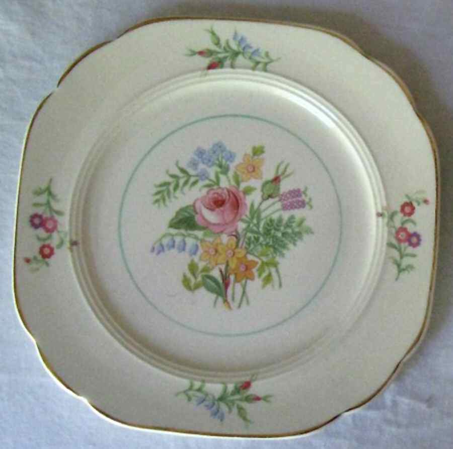 SLM368 Square Salad Plate by Salem-1