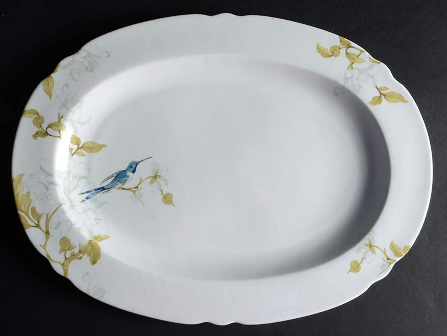 Nectar 15" Oval Serving Platter by Spode-1