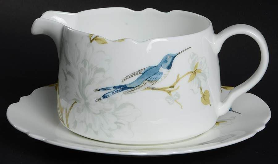 Nectar Gravy Boat & Underplate by Spode-1