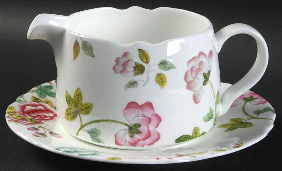 Sophia Gravy Boat & Underplate by Spode-1