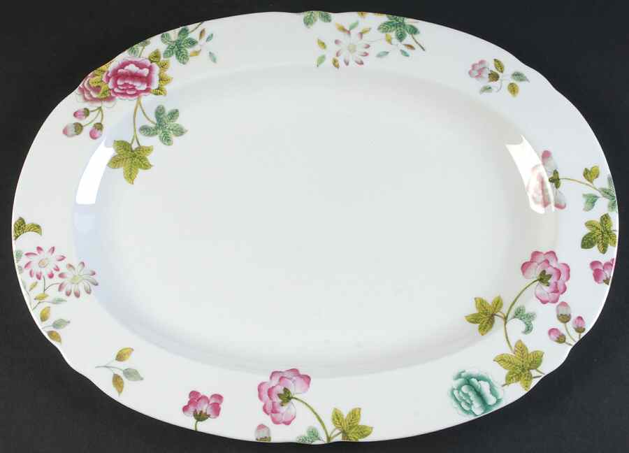 Sophia 15" Oval Serving Platter by Spode-1
