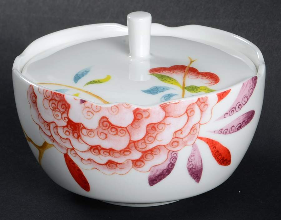 Lucia Sugar Bowl & Lid by Spode-1