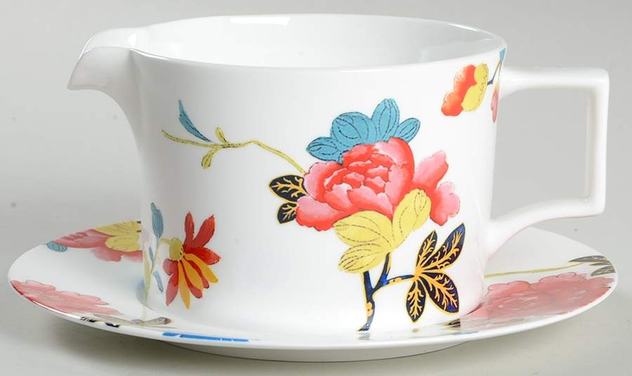 Isabella Gravy Boat & Underplate by Spode-1