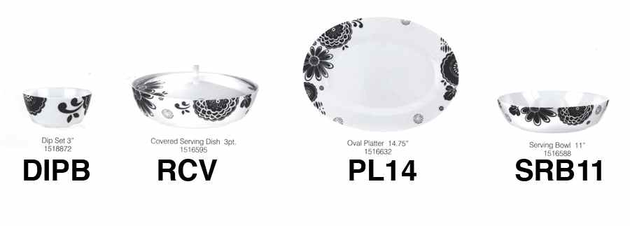 Christina Dip Bowl (for Dip and Spreader) by Spode-1