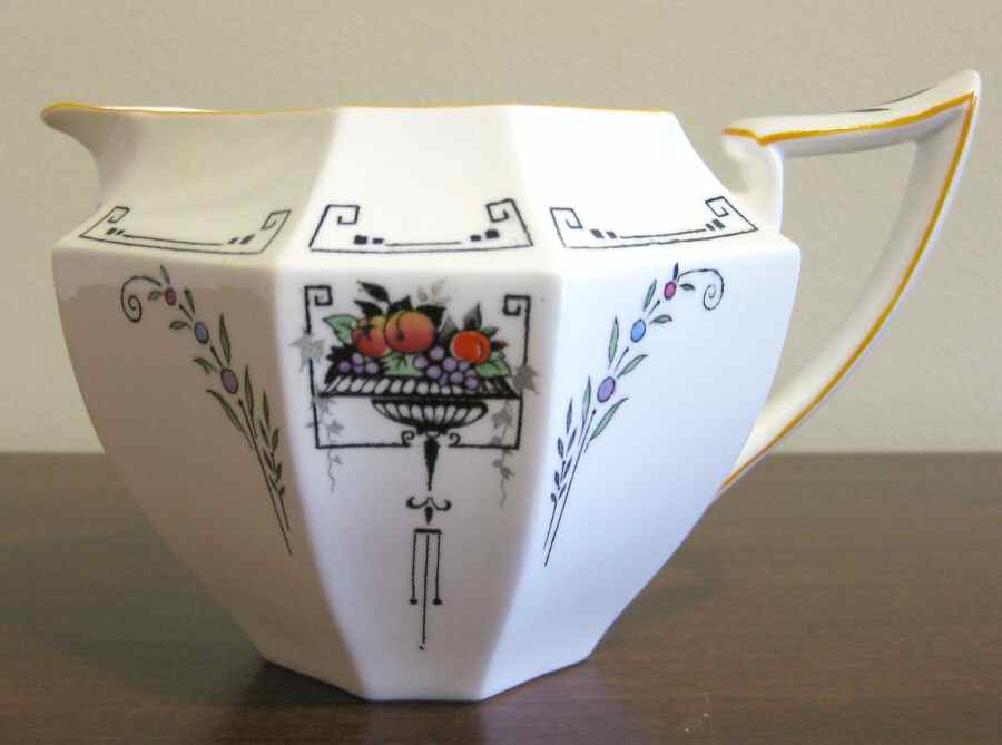 Bowl of Fruit Creamer by Shelley-1