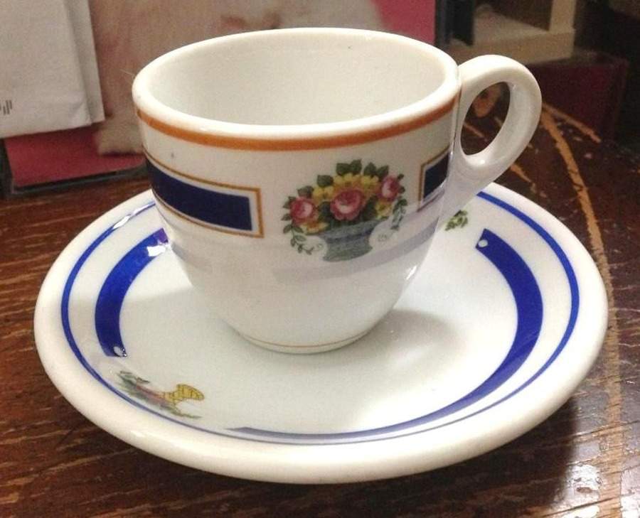 SHO355 Flat Cup & Saucer Set by Shenango-1