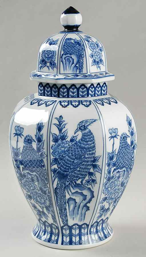 SAD88 Large Ginger Jar & Lid by Sadek-1