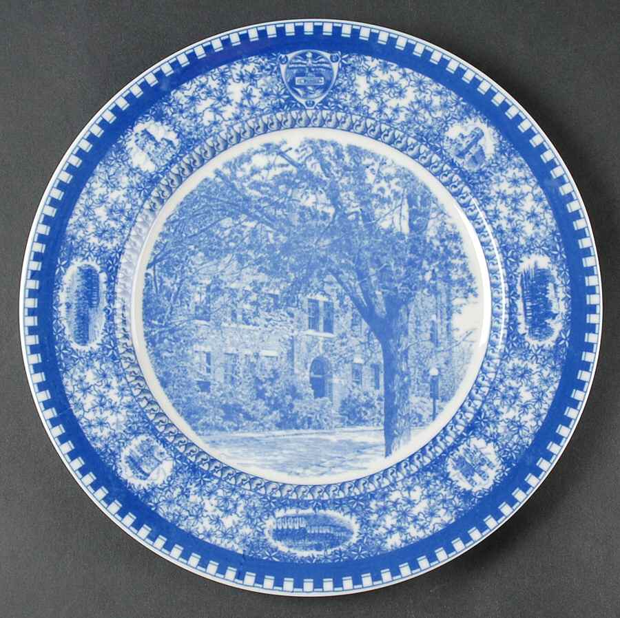Culver Military Academy Blue Dinner Plate by Shenango-1