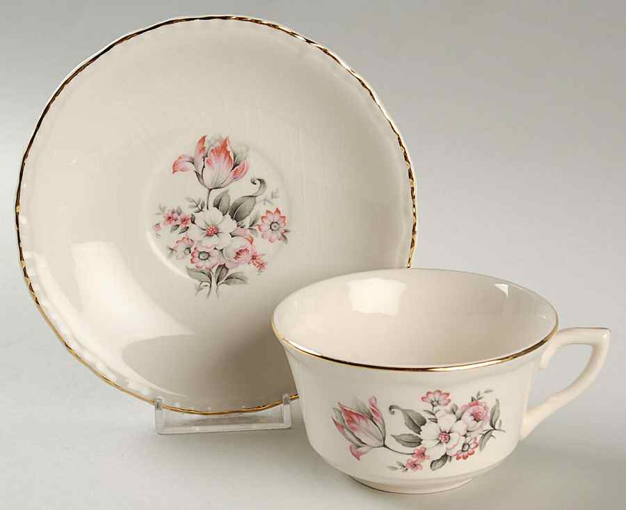 STB380 Flat Cup & Saucer Set by Steubenville-1