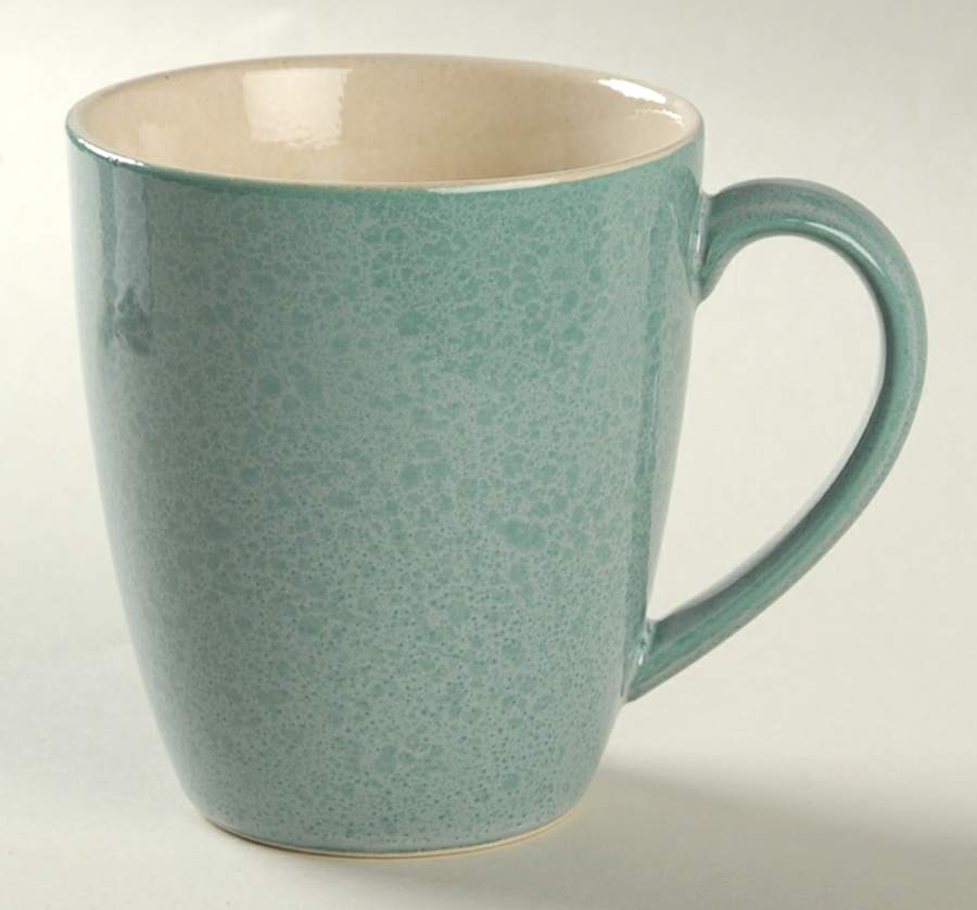 Fresh Flowers Aqua Mug by Sango-1