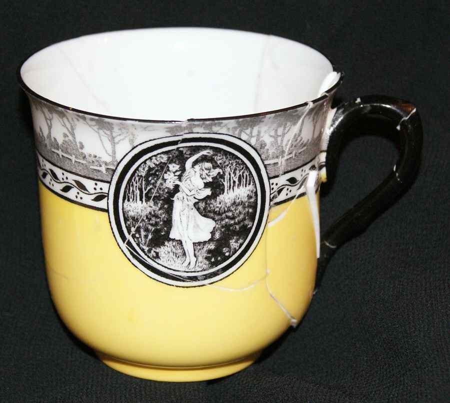 Cameo Flat Cup by Shelley-1