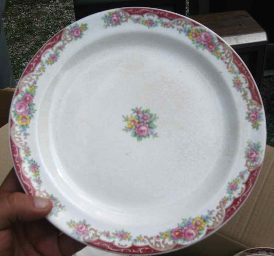 Charm Dinner Plate by Sebring Pottery-1