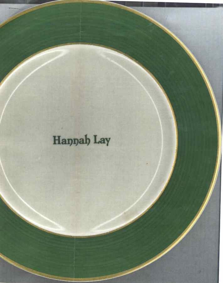 Hannah Lay Dinner Plate by Syracuse-1