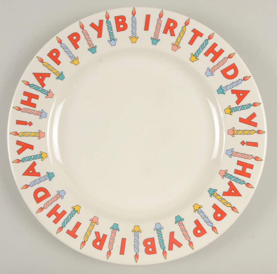 Happy Birthday Service Plate (Charger) by Syracuse-1
