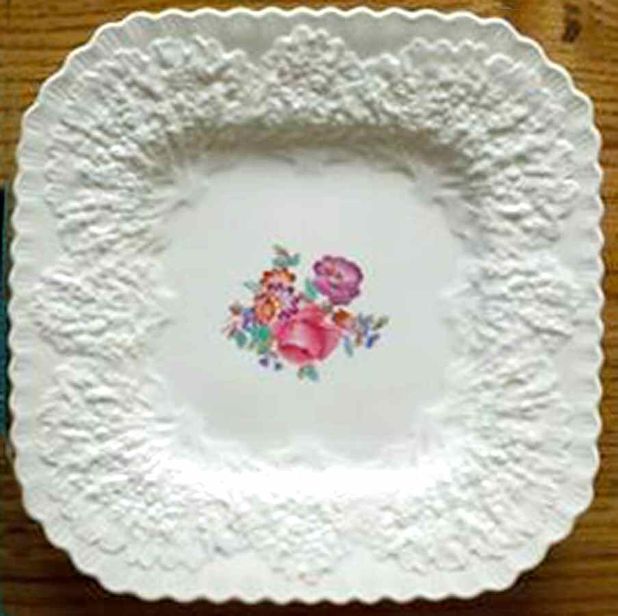 Y3665 Square Salad Plate by Spode-1