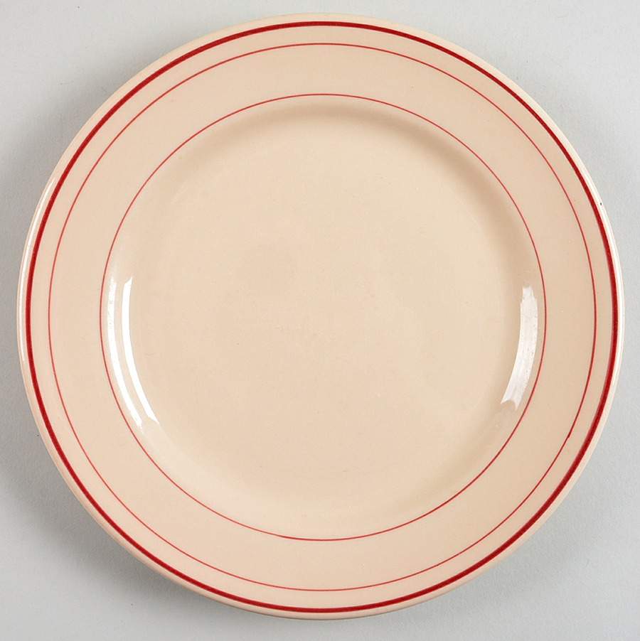 STR138 Luncheon Plate by Sterling China (USA)-1
