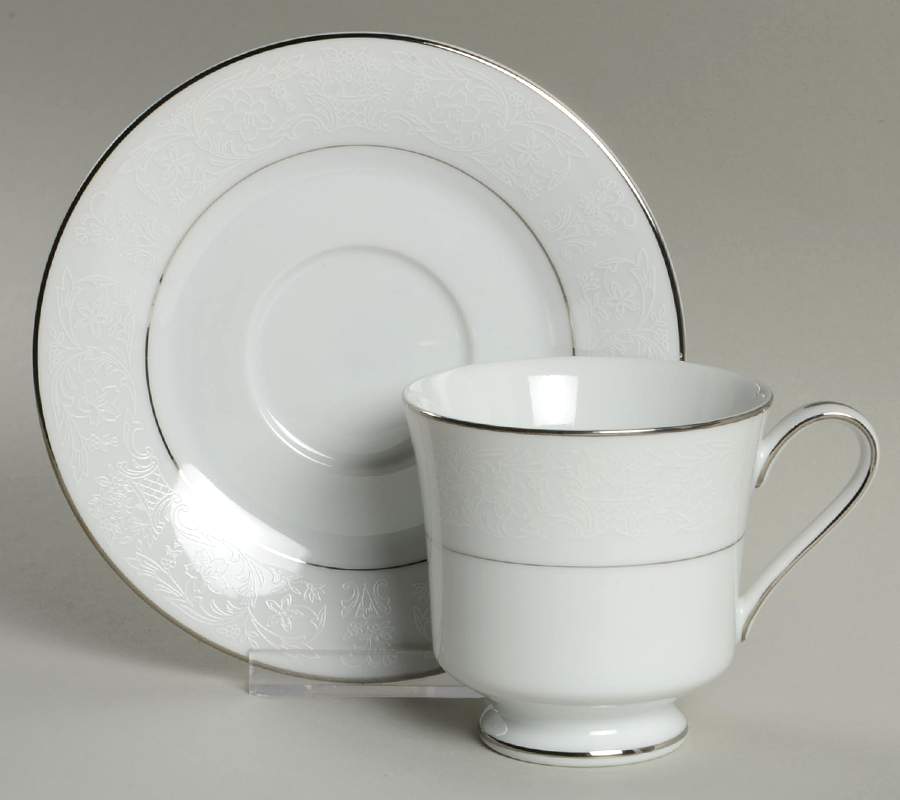 Empress Footed Cup & Saucer Set by Society (Japan)-1