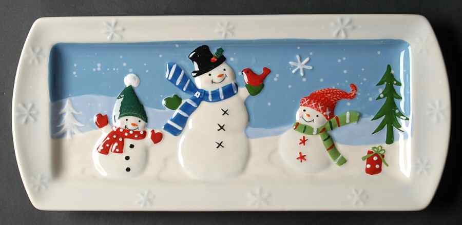 Chill Out 13" Rectangular Serving Platter by St Nicholas Square-1