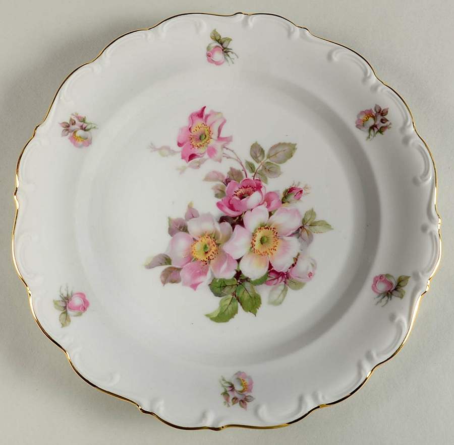 Briar Rose Dinner Plate by Schumann - Bavaria-1