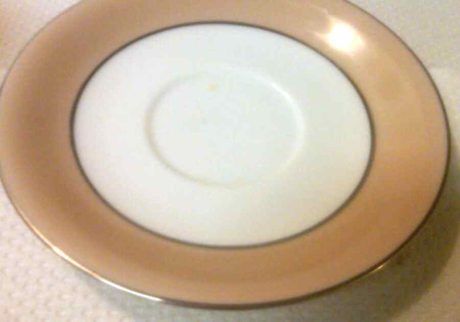 Paradise (Gold Trim) Saucer by Sango-1