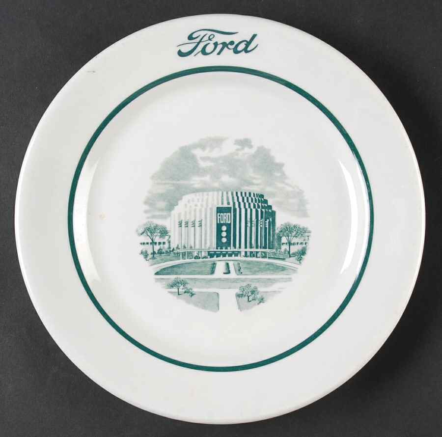 Ford Luncheon Plate by Shenango-1