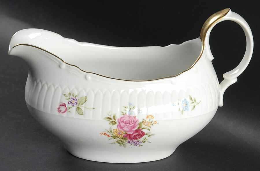 Flora (Scalloped) Gravy Boat by Sone-1
