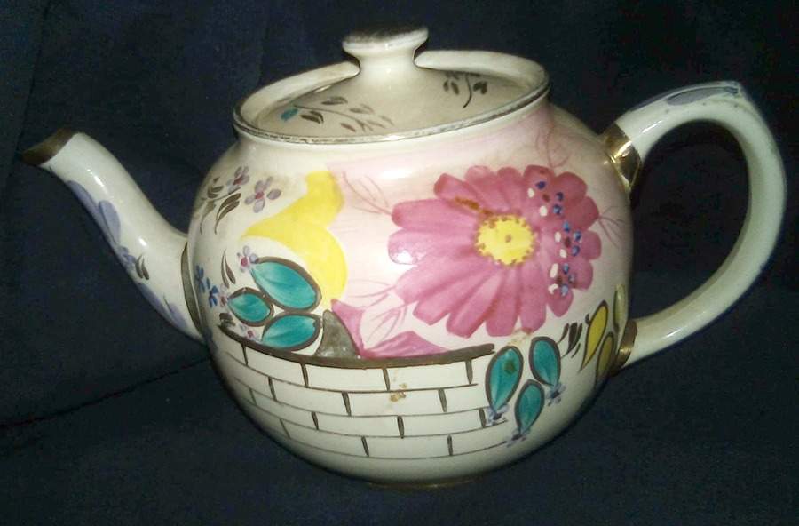 1554 Teapot & Lid by Sadler-1