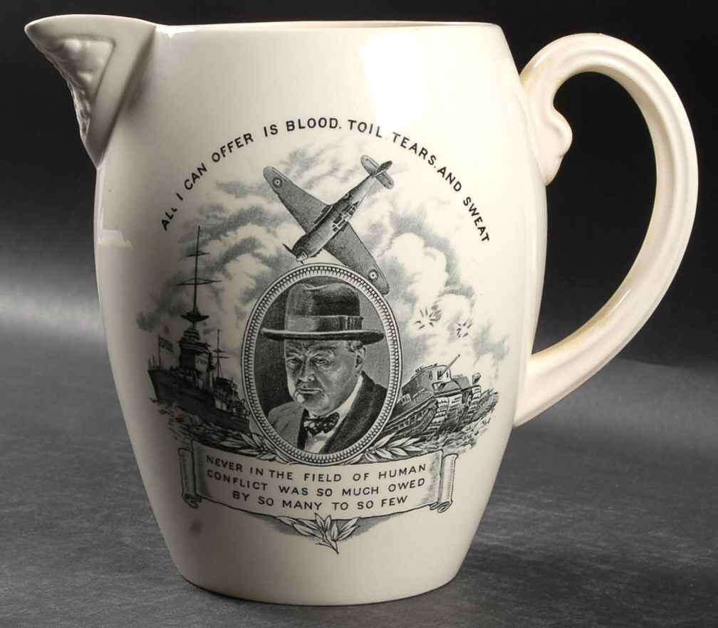 Winston Churchill 50 Oz Pitcher by Spode-1