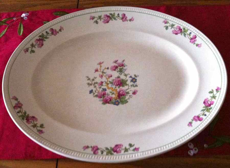 SEB151 14" Oval Serving Platter by Sebring Pottery-1