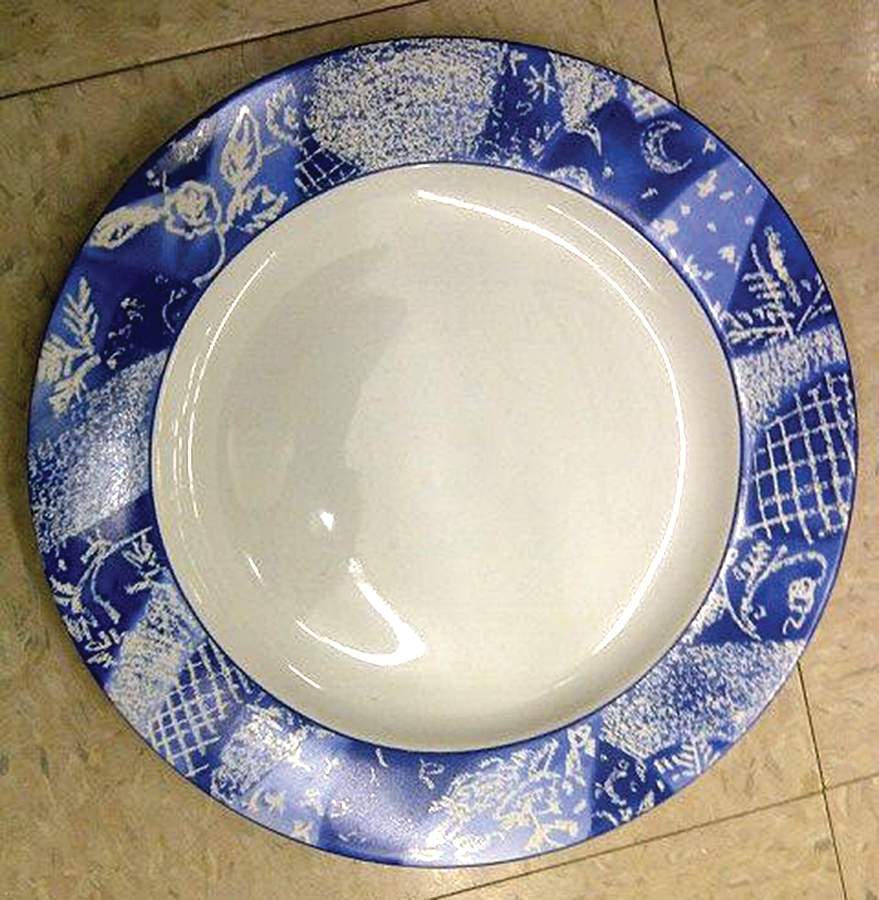 Coverlet Dinner Plate by Sakura-1
