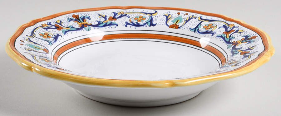 Deruta Large Rim Soup Bowl by Sur La Table-1