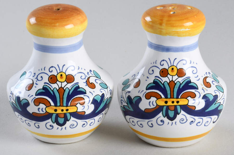 Deruta Salt & Pepper Set by Sur La Table-1