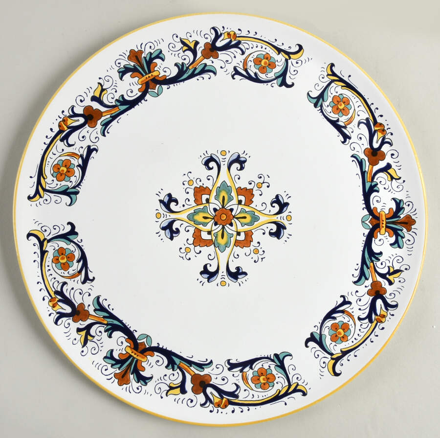 Deruta Cheese Serving Plate by Sur La Table-1