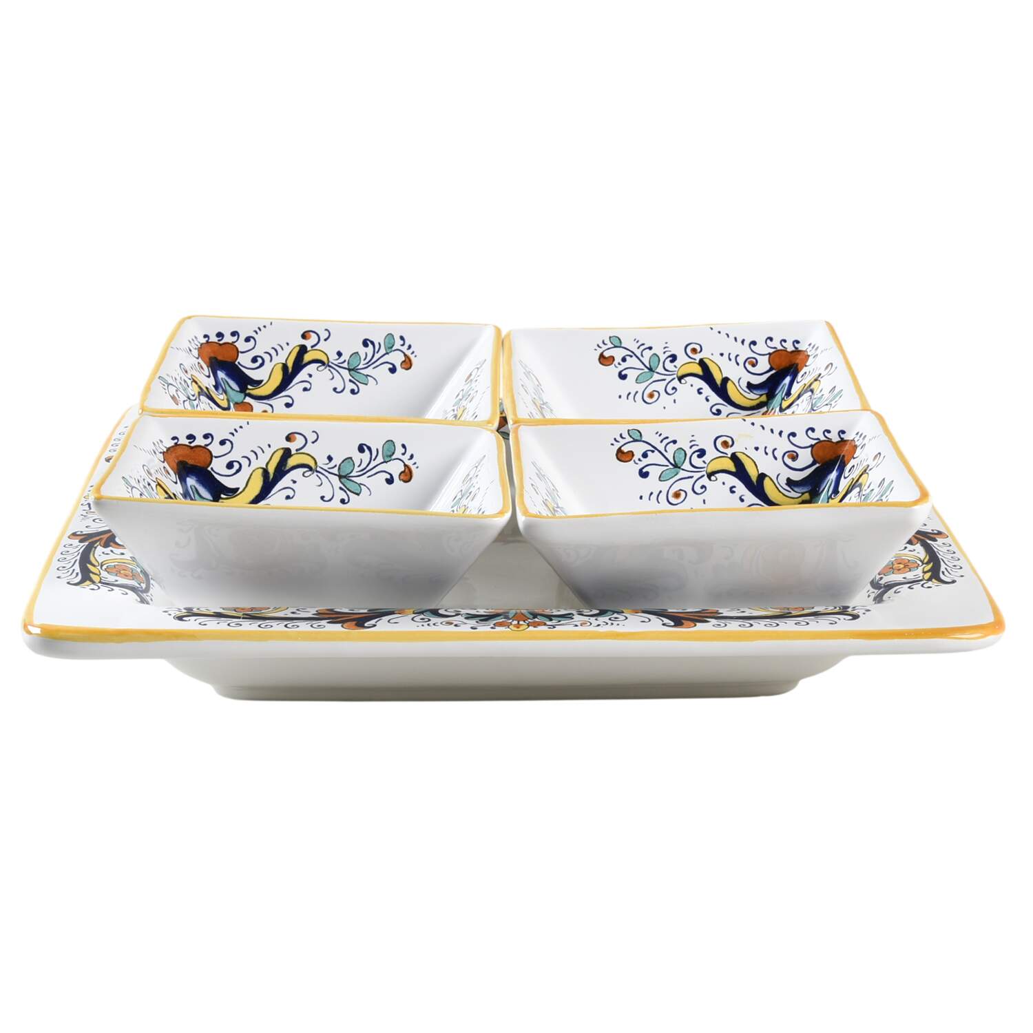Deruta 5-Piece Relish (Center & 4 Sides) by Sur La Table-1