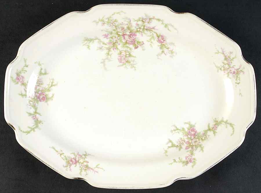 Miss America 11" Oval Serving Platter by Stetson-1