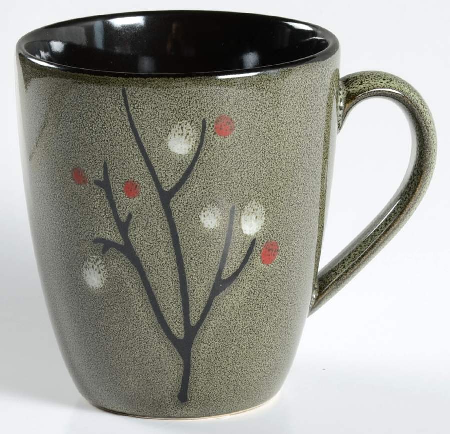 Blossom Black Mug by Sango-1