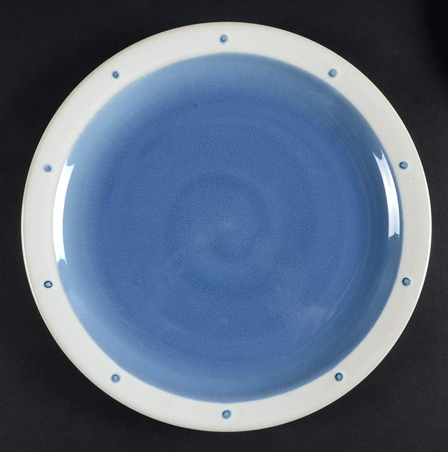 Newport Blue Dinner Plate by Sango-1