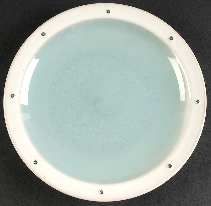 Newport Aqua Salad Plate by Sango-1
