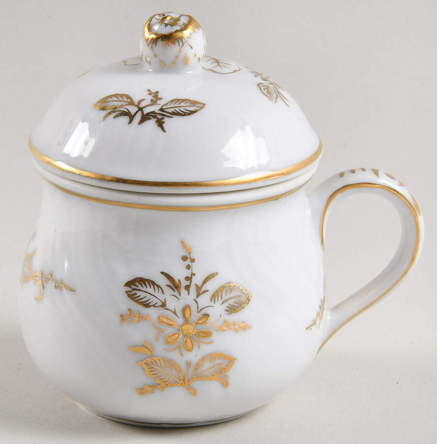 G-1068 2 Pc Pot de Creme w/Lid & Base by Sadek-1