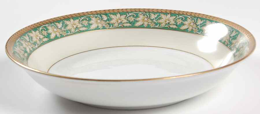25110 Green Coupe Soup Bowl by Schumann - Bavaria-1