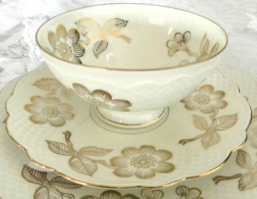 SCR155 Footed Cup & Saucer Set by Scherzer-1