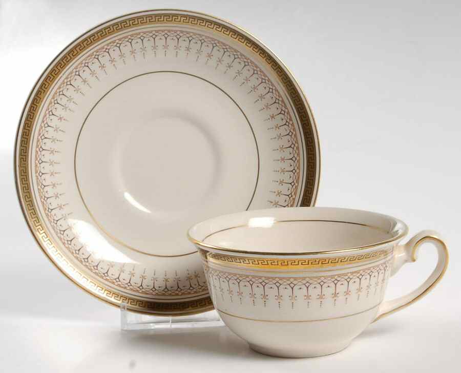 SIM50 Flat Cup & Saucer Set by Simpsons-1