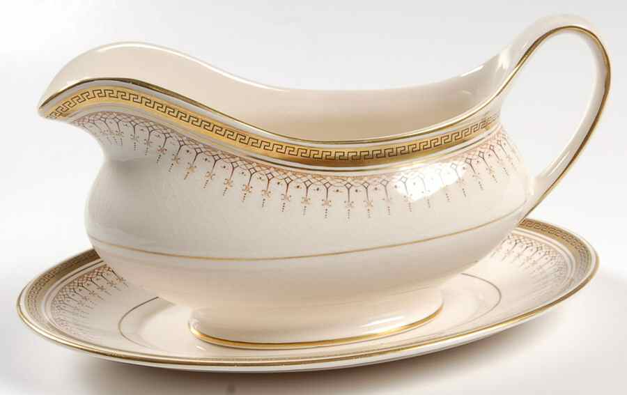 SIM50 Gravy Boat & Underplate/Relish by Simpsons-1