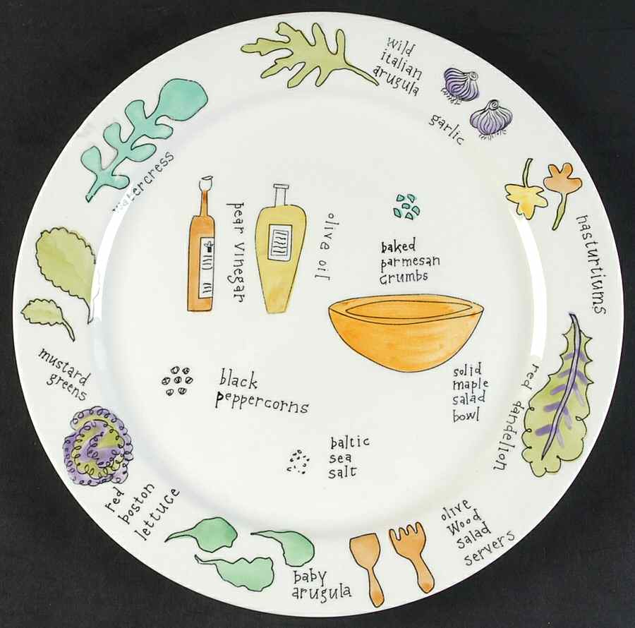 Salad Days Salad Plate by Signature-1