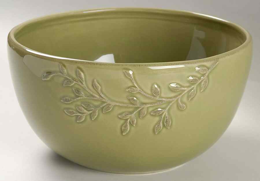 Green House 8" Round Serving Bowl by Sonoma Home-1
