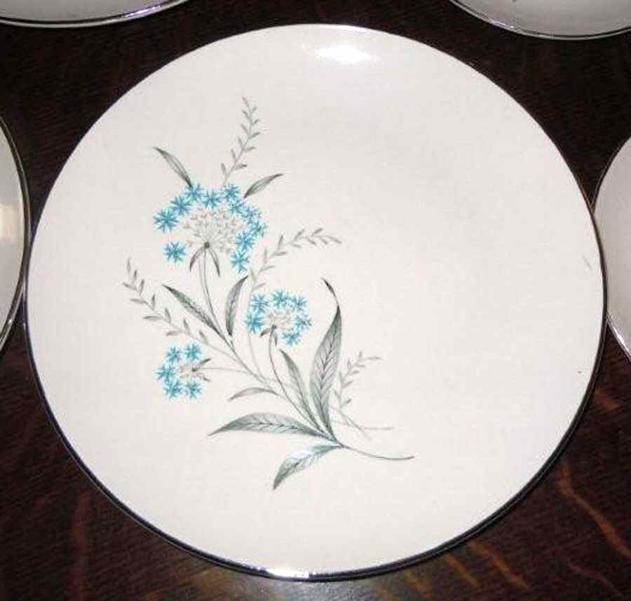 SAB14 (Platinum Trim) Dinner Plate by Sabin-1